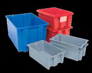 ) 35010 6 33/4 x 5 35011 6 3 x 5 28 Inside Dimensions Nest & Stack Totes (NSTs) Inches mm Inches mm Model No.