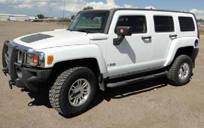 WELL MAINTAINED VEHICLES & EQUIPMENT FROM LOCAL MUNICIPALITIES 2006 Hummer H3 4x4 SUV (Task