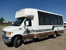 Wednesday, October 16th, 9:00am SHUTTLE & SCHOOL BUSES 2001 Ford E450 Super Duty 25-Passenger Shuttle Bus, 7.