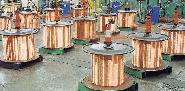 within Zambian borders, with the manufacture of copper rods &