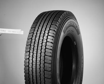 TRD02 Premium Low Profile Drive Position Tire Innovative tread design with optimized sipping promotes excellent dry/wet traction and even wear Special tread compound for improved tread life