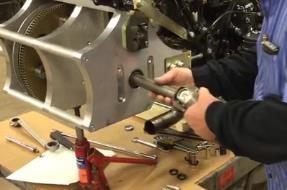 on and engage reverse to verify the reverse is working properly Step 29 Install Long Drive Shaft Assembly (part #1290)