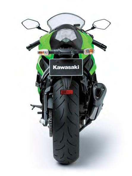 revised and mass further centralised to make the new Ninja ZX-6R even easier to tip into corners.