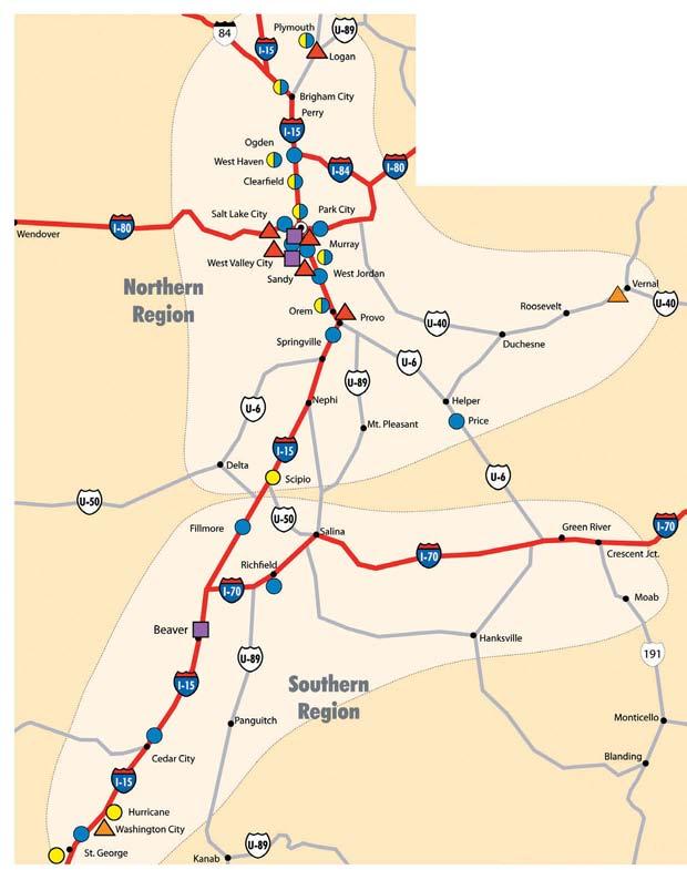 NGV Station Map become less dependent on foreign oil, we and the state of Utah focused on natural gas.