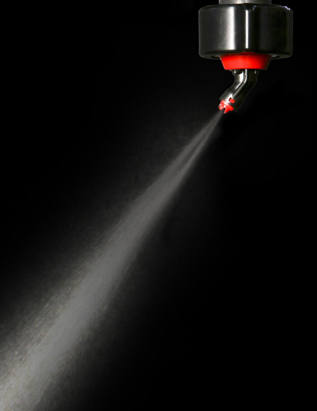 TECHNOLOGY NOZZLES Proper Nozzle Selection Can Increase Spray Deposition by 30% ESI-Six Stream Ultra Lo-Drift