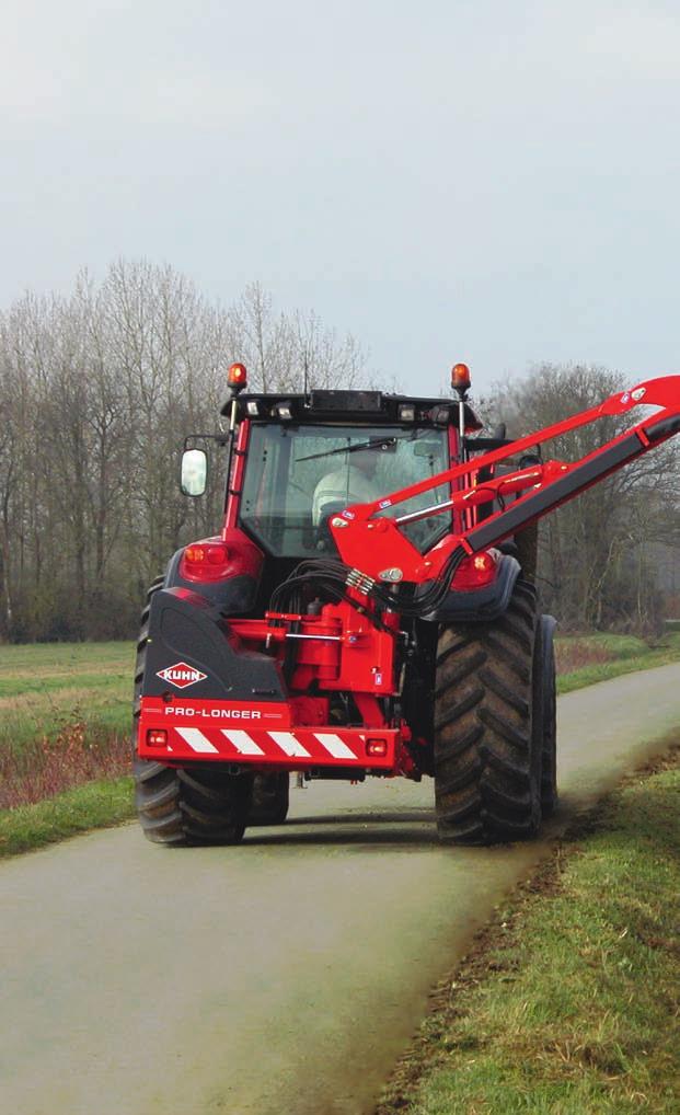 Hedge & Grass Cutters : reliability Machine structure: The choice of steel used (VHEL: Very High Elastic Limit) guarantees: Improved mechanical strength of the whole machine A lighter