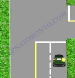 6 When making a right-hand turn, you should be driving in? A. Does not matter provided you signal B.