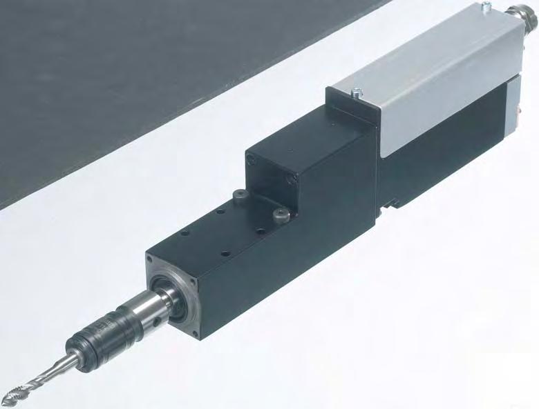 PNEUMATIC LEAD SCREW TAPPING UNIT LS The LS consists of a vane motor powered by compressed air, a planetary gearbox, lead screw, nut and a follower with cams to activate built-in switches.