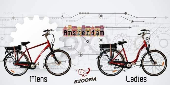 The business bike used for delivery of post, food, and