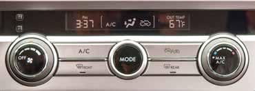 Controls 2 4 1 6 3 7 5 Manual Climate Control (if equipped) 1 Fan Speed Control Dial Rotate the fan speed control dial to select one of four fan speeds.