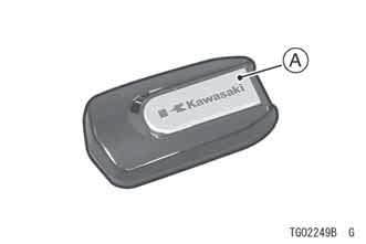 GENERAL INFORMATION 61 Fob Key Warning Message / Warning Symbol - The warning message and warning symbol are displayed in the multifunction meter when the engine stops/the motorcycle goes away