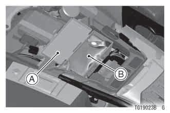 Tool Kit Compartment The tool kit compartment is located under the seat.
