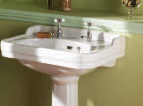 ...ambience Traditional styling to sink into The best selling traditional style suite Victorian / Edwardian WC featuring flush lever Co-ordinated pottery and bath lines Ambience range Detail of the