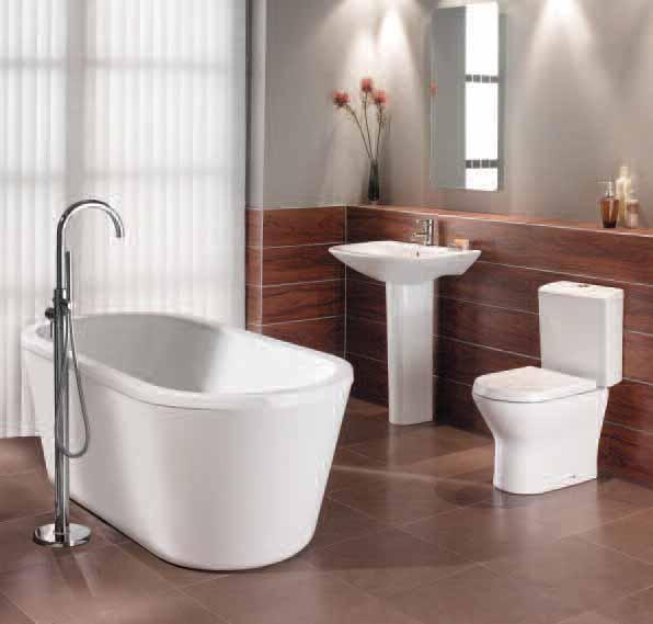 NEW The Aspire pottery pictured with the new Elipse bath Aspire, as pictured above RRP Aspire WC (inc.