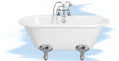 1140 1690 350 750 435 580 custom freestanding bath l:1690mm w:750mm
