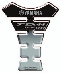 Tank Pad TDM900 Protection pad for fuel tank Protects fuel tank from scratches from jacket zips Genuine Yamaha design Features TDM logo Semi-transparent design adapts to colour of tank