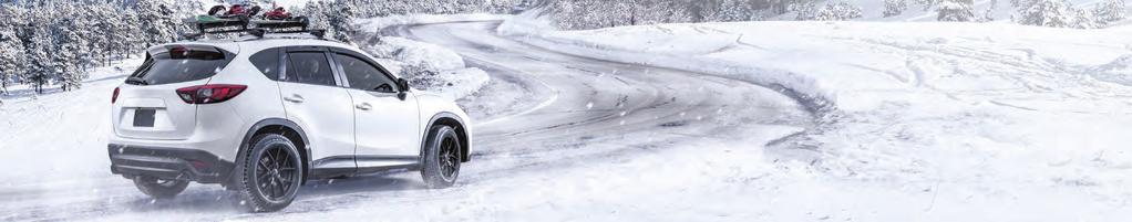 ESPIA EPZ II SUV CONFIDENT WINTER PERFORMANCE // TIRE HIGHLIGHTS DESIGNED FOR SPORT UTILITY VEHICLES The ESPIA EPZ II SUV ensures driving confidence in the harshest winter conditions.
