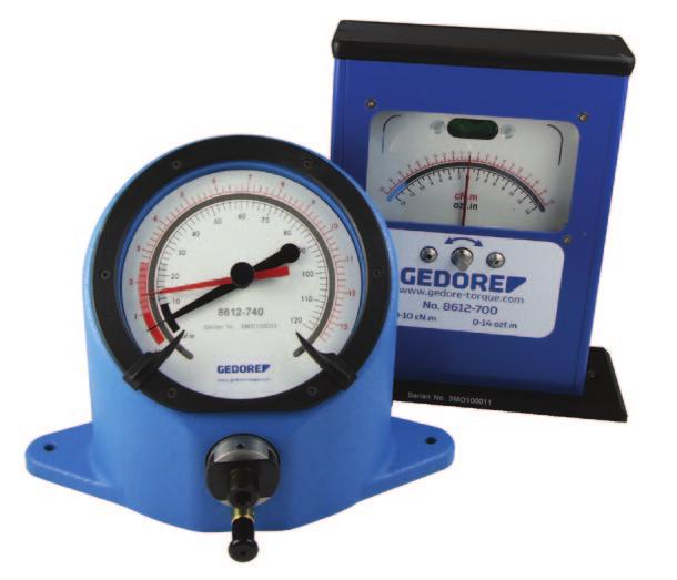 These testers are portable, robust and do not require power. Accurate measurement. Designed to monitor low torque values for Hand operated Torque Tools Ease of use.