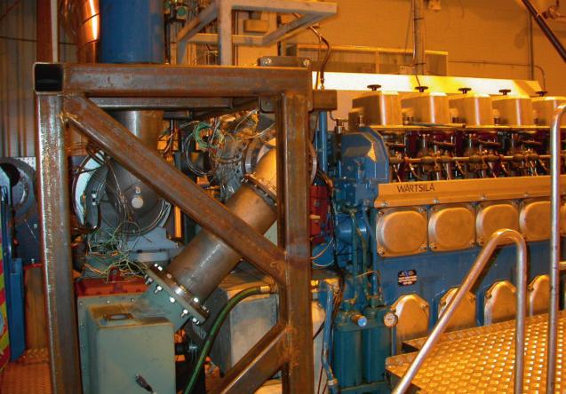 WÄRTSILÄ TECHNICAL JOURNAL 1. However, the biggest change to the engine has clearly been in the construction of the turbocharger shelf.