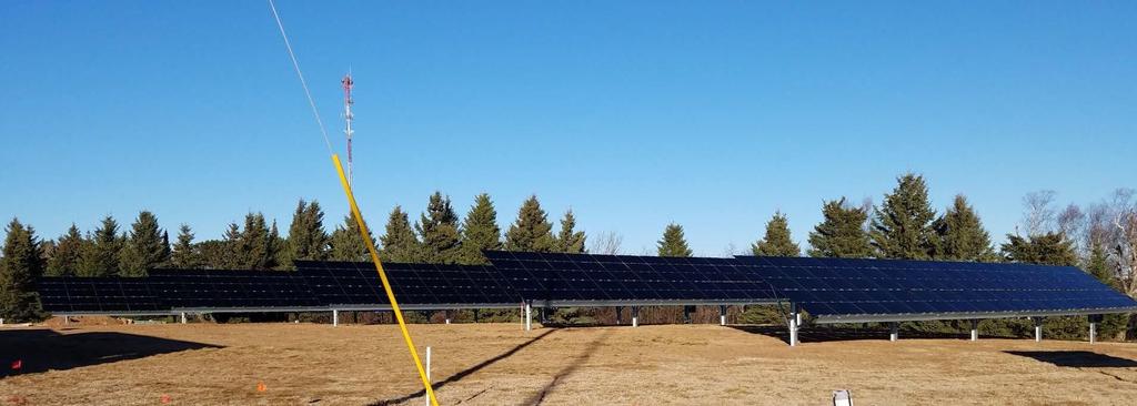 Community Solar Garden Assets Two Solar Arrays Provide Generation for CSG Program 40kW system in