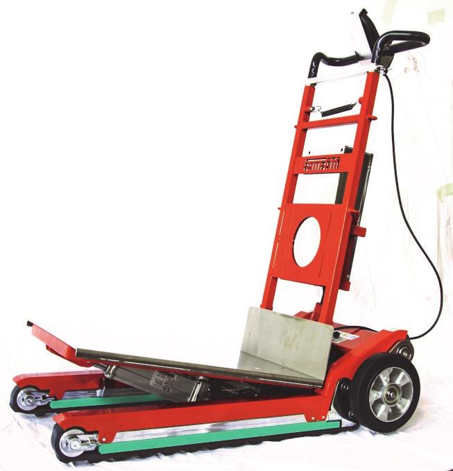THE STAIRCLIMBER Choose your model Domino 300 (300 kg capacity) Domino 400 (400 kg capacity) The Domino is ideal for the transport of furniture, appliances, refrigerators,