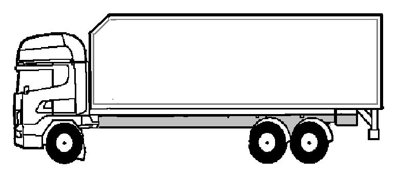 Figure 3 If any permanently fitted equipment is incorporated within the area of the lateral protection then the need for side guards