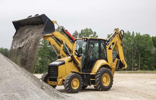 Cat F/F IT BACKHOE LOADER The Cat F and F IT Backhoe Loaders deliver perforance, increased fuel efficiency, superior hydraulic syste, versatility and an all new operator station.
