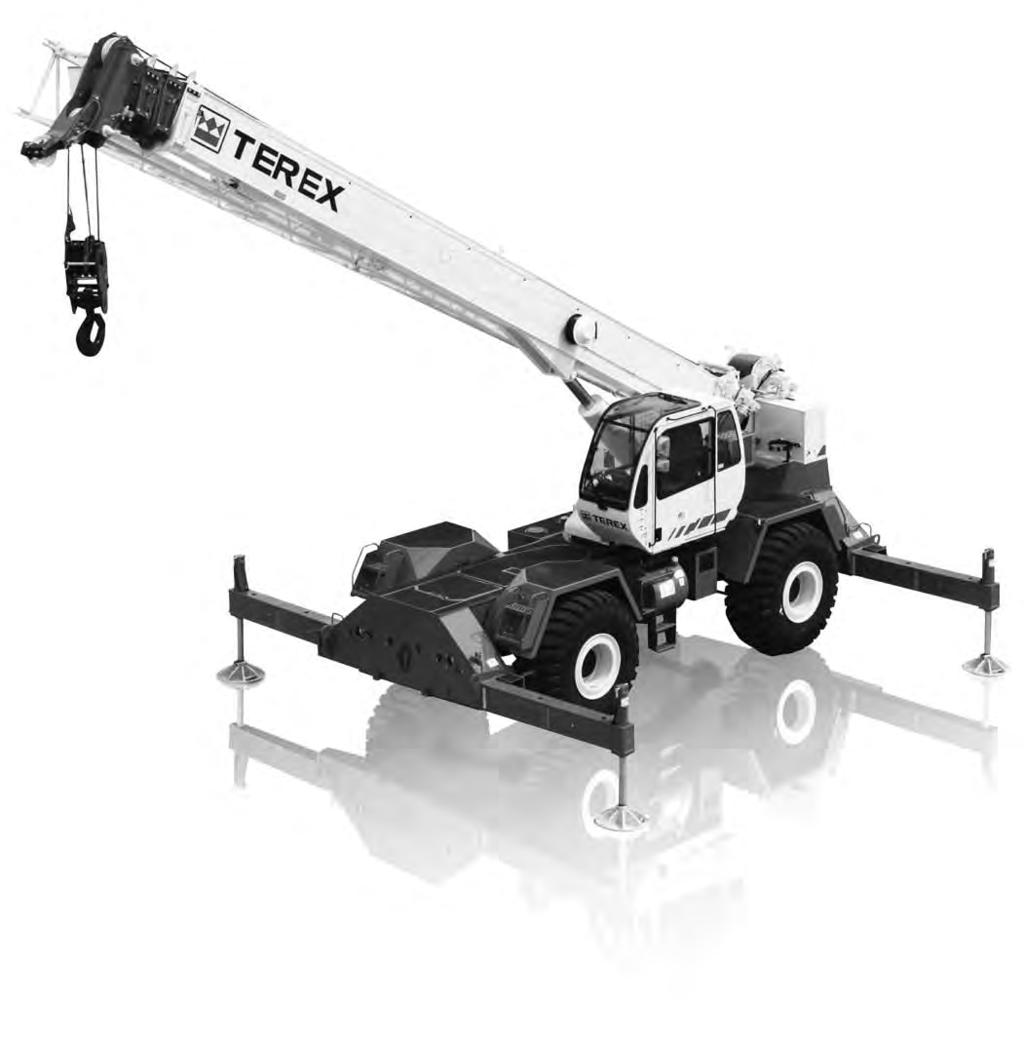 USt Lifting Capacity Rough Terrain Crane Datasheet Imperial Features: Rated