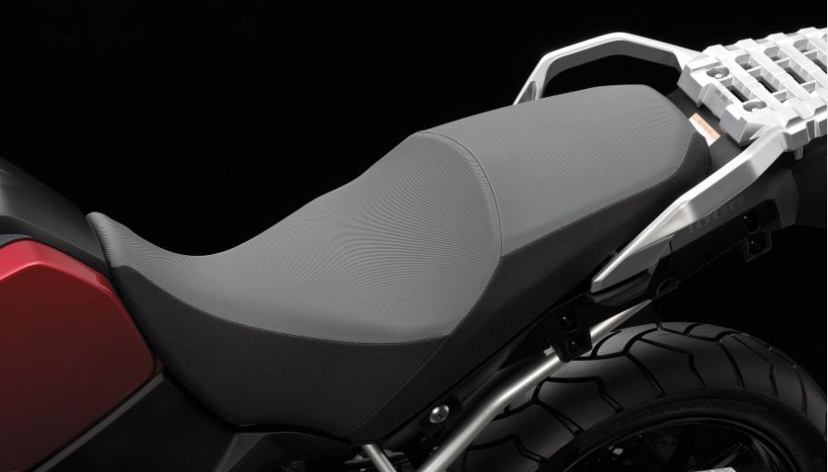Styling Design Seat and rear carrier The seat is shaped for comfort and to allow riders to