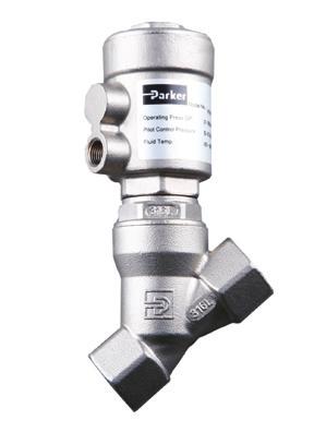 SERIES PA - COMPACT DESIGN NORMALLY OPEN VALVES FLOW DIRECTION OVER SEAT Media Temperature -10~100 c s Shown are BSP threads 304 Stainless Steel s with 304 Stainless Steel Bodies DN10 3/8" 13 32 4.