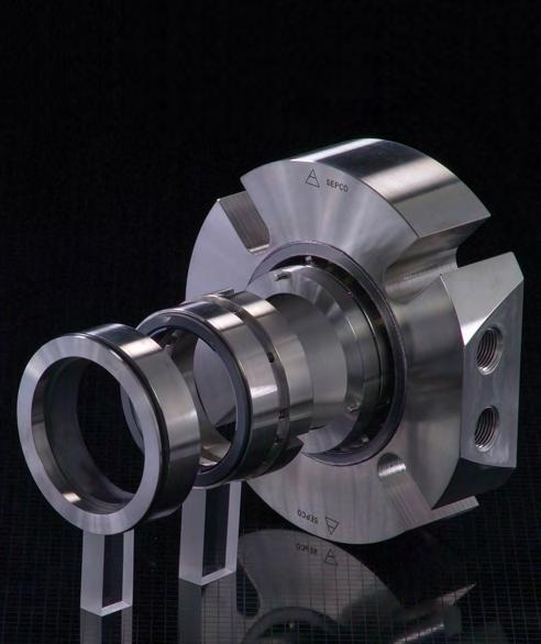 The design isolates the metal components and prevents abrasive & corrosive pumped products from entering the stuffing box and causing erosion problems that require expensive repair.