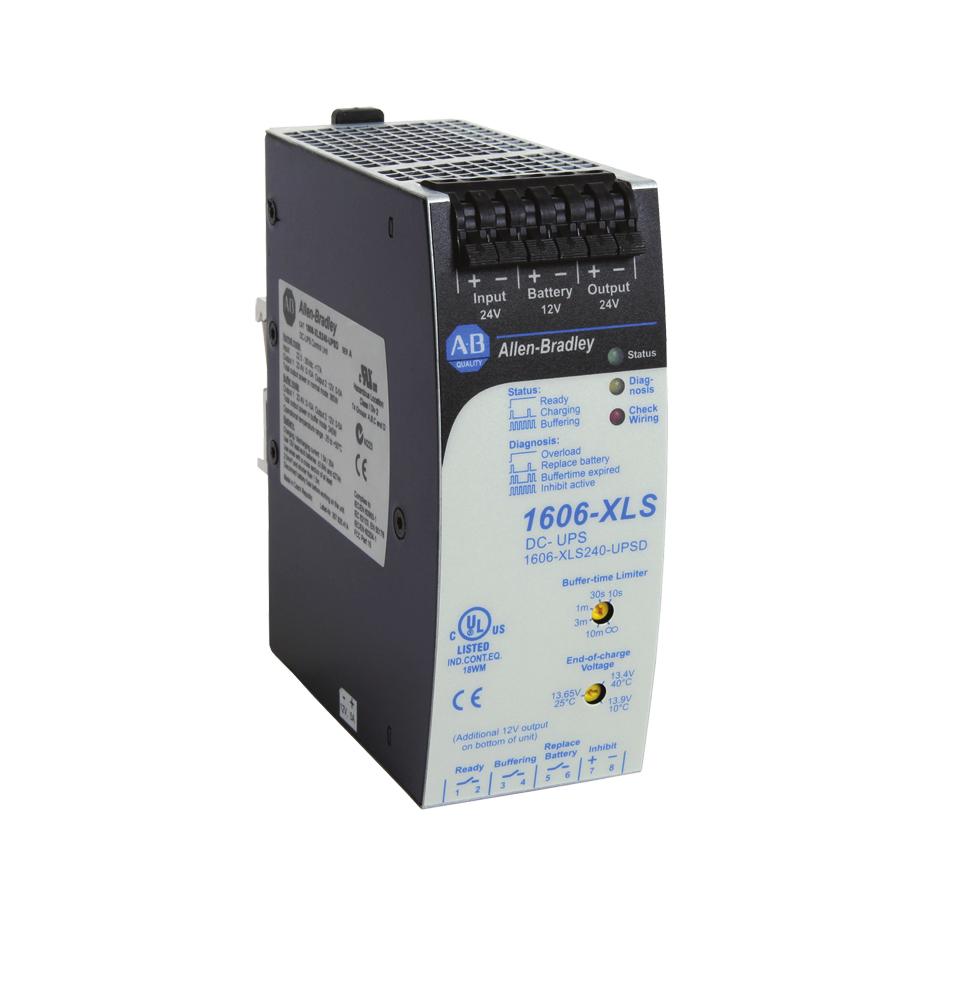 DC-UPS, Dual Output 24V DC-UPS With an Additional 12V Output for Various Applications Only One 12V Battery Required Stable Output Voltage in Buffer Mode Superior Battery Management for Longest