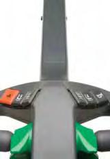 Take Control Multi-functional, ergonomically designed control handles protect the hands of your operators while allowing them to lift, lower, and travel comfortably.