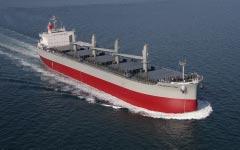 Kawasaki Heavy Industries, has delivered the FALMOUTH BAY to K Line Bulk Shipping (UK) Limited at its Sakaide Works.