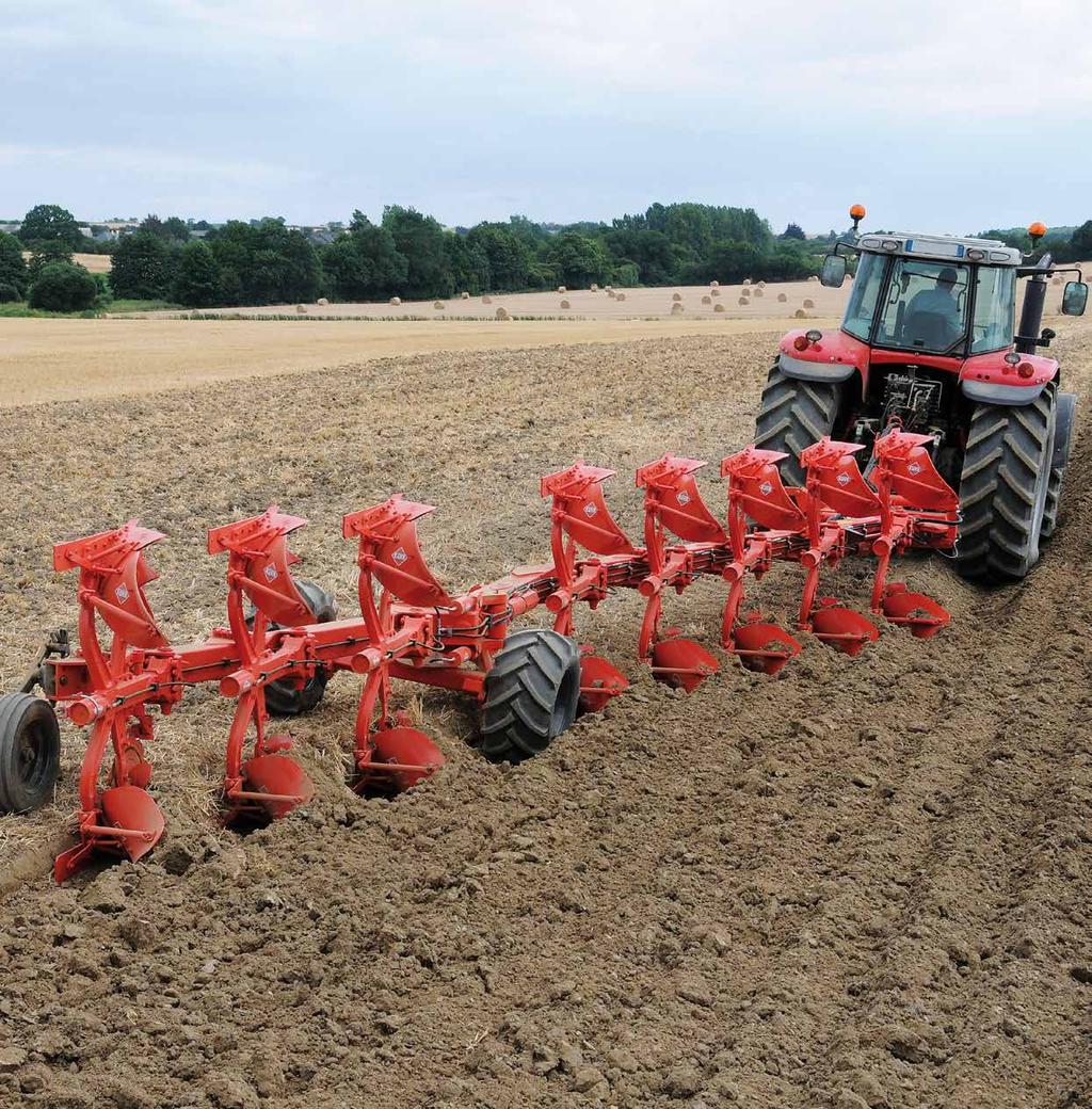Semi-mounted ploughs MANAGER