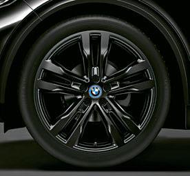BMW i light alloy wheels Double-spoke style 430 with mixed tyres 3 [05] 20" light alloy wheels Double-spoke style 43 with mixed tyres 4 [06] 20" light alloy wheels Double-spoke style 43 Jet Black