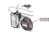 NOTE: Dry operation will damage the pump seal. Be sure the pump chamber is filled with water before starting the engine. 3. Stop the engine, and move the fuel valve to the OFF position.