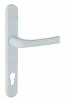 ProLinea door handle SUITED PRODUCTS AVAILABLE see pages 8, 9,, 30, 31, 32, 35, 51, 52, 53 & 54 Door Hardware Polished Gold Polished Chrome Satin Silver White Black Manufactured from aluminium