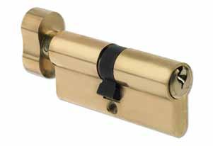 Door Hardware Paired alike cylinder Dim. A Dim. B This provides same key convenience and eliminates the need for different keys where a pair of cylinders are used, for example on French doors.