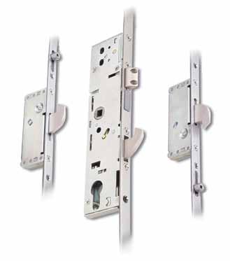 minimise stock requirements Snib facility as standard on all locks Accepts standard 92mm unsprung handles and euro-profile cylinders (operates with all BS and DIN