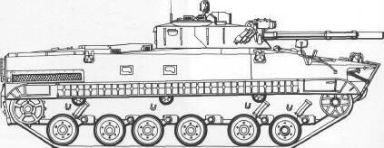 BMP-3 IFV The BMP-3 IFV entered service with the Russian Army in 1990 and immediately created a stir in Western armoured circles as it was obvious that the design owed nothing to previous models; for