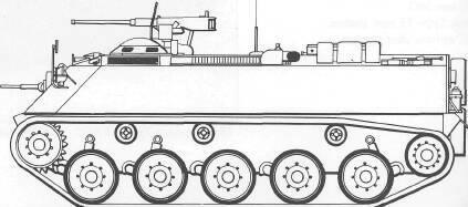 Type SU 60 APC Soon after the Japanese Self-Defence Force was established in the 1950s a requirement was placed for a tracked APC; two prototypes were produced.