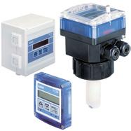 Insertion magnetic inductive flowmeter Sensor without moving parts Flowmeter with On/Off control Application related calibration by Teach-In function Clean in place (CIP) FDA-compliant materials