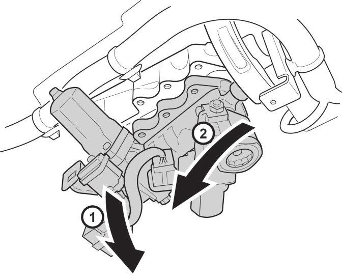 clearance. Do not use the torque adapter (T/N 07AAA-TZ5A100) to loosen the bolts as this may damage the adapter. 6.