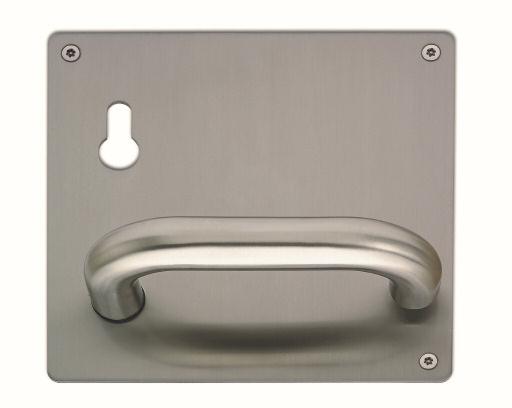 AB40-170 AB40-170 - Euro Profile 72mm centres AB70-171 - Latch AB70-172 - Bathroom 78mm centres (Bathroom levers are handed) Safety lever handle on 170 x 170mm back plate Safety lever handle length