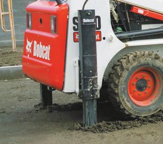 Rear Stabilizers Improve Performance (Stabilizer with Weight Kit) Increase your backhoe performance in a wide range of jobs with an optional set of frame-mounted rear