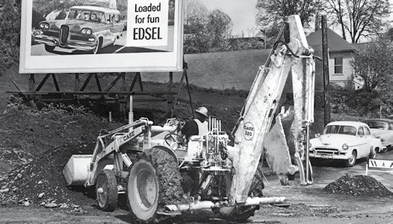 In the Spring of 1957 Case introduced the Model 320, the world s first factory-built Tractor Loader