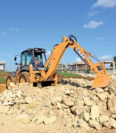 CASE CONSTRUCTION KING The DNA of the King Customers around the world have built their success on the power and performance of the Case Backhoe.