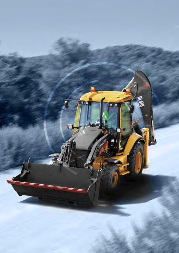 CareTrack* Ask your dealer about getting your Backhoe Loader fitted with CareTrack, the state-of-the-art Volvo