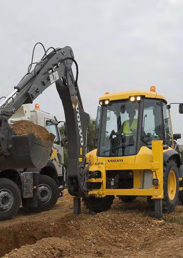 Excavator performance Excavator performance excels from a harmony of